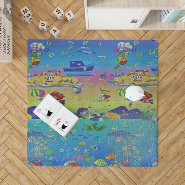 A-Z® Soft & Colorful Baby Play Mats for Floor Fun & Learning | Playmat for Kids - SeaLife